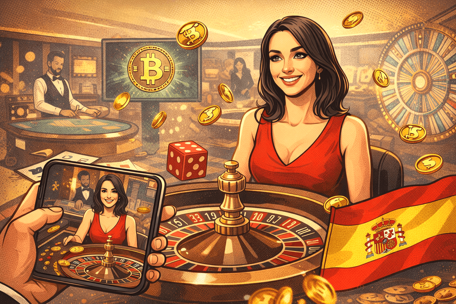 Live casino vodds crupier español ruleta en vivo bitcoin